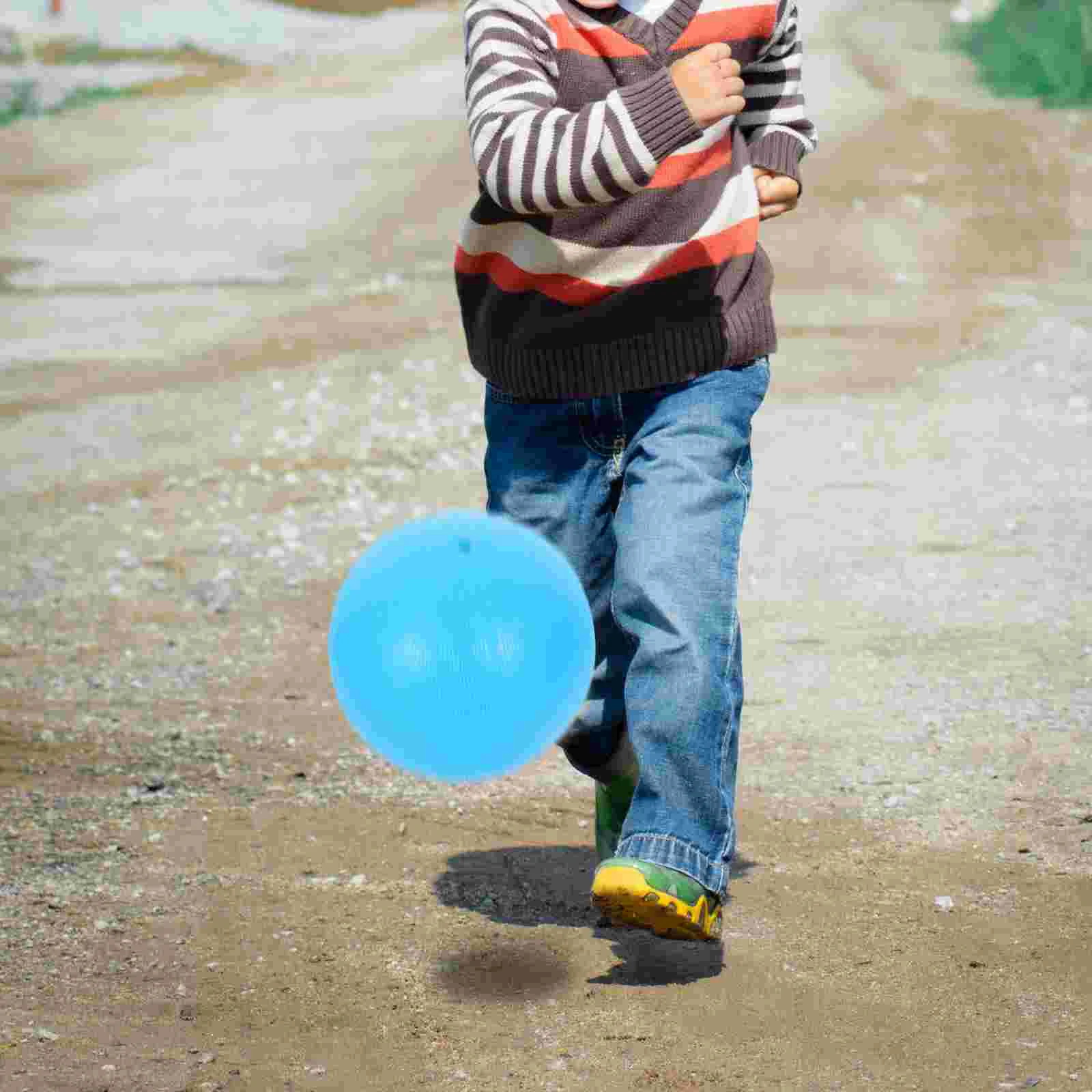 Stuiterende ballen Speeltuinspel buiten Kinderspeelgoed Lichtgewicht PVC Peuter Kick voor buiten