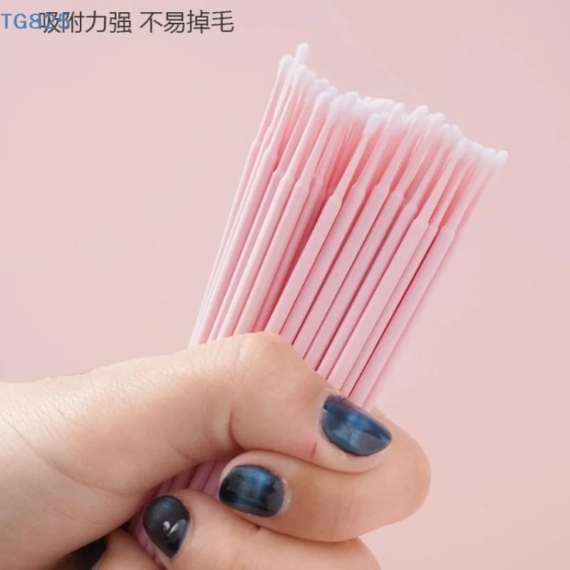 Eyelash Extension Options - 【SA】Bastoncini Micro-Cleaner Monouso Multicolore con Punte