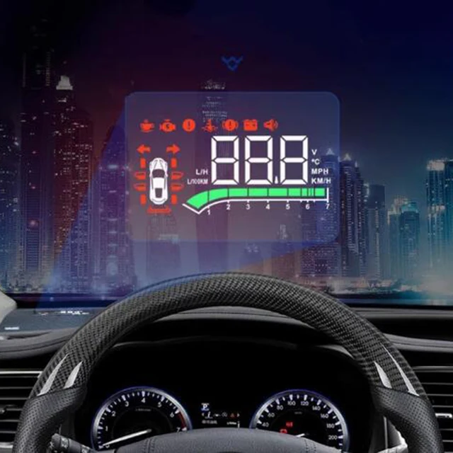 Dla Toyota C-HR CHR 2016-2022 Wyświetlacz przezierny HUD Urządzenie elektroniczne Bezpieczny ekran jazdy System alarmowy Akcesoria samochodowe