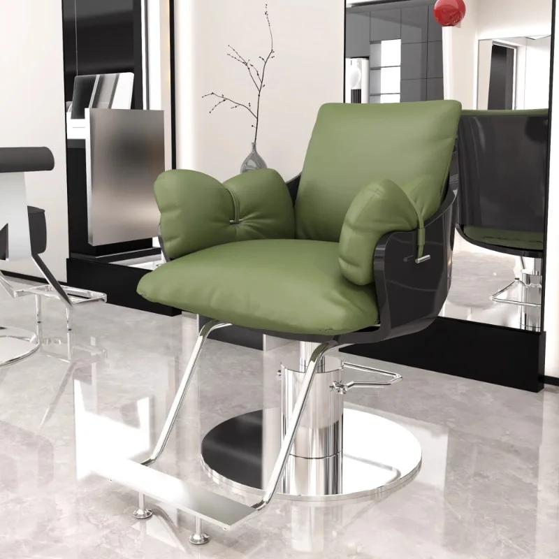 

Portable Adjustable Economic Minimalism Design Light Luxury Barber Chair High-quality Fotel Fryzjerski Hair Salon Furniture