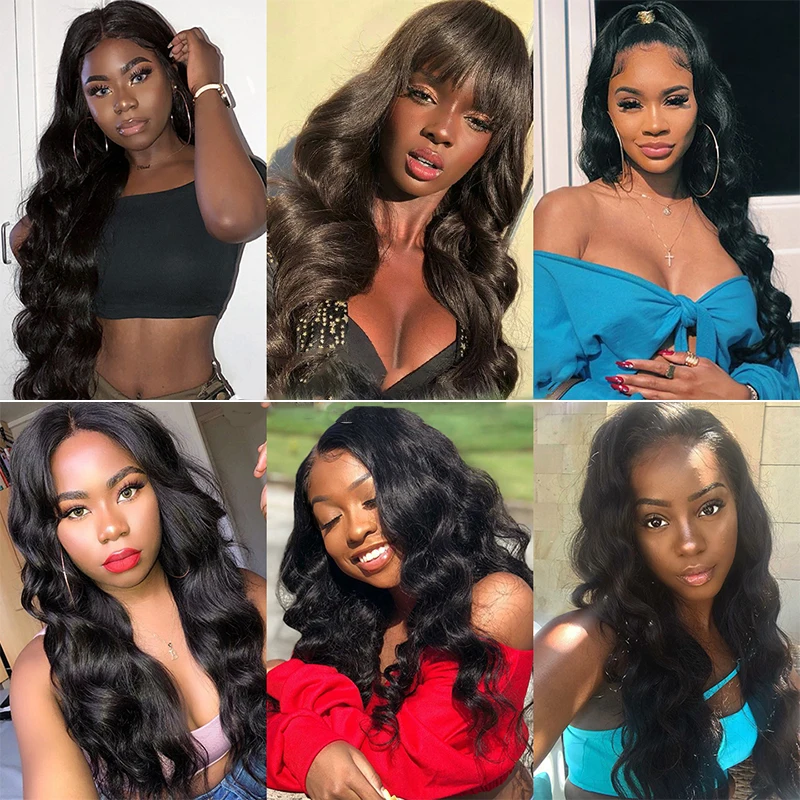 Joedir Body Wave Bundles Human Hair Bundles Brazilian Hair Wave Bundles 1/2/3 Pcs/Lot Sew In Hair Extensions #27 #30 #99J 10-22