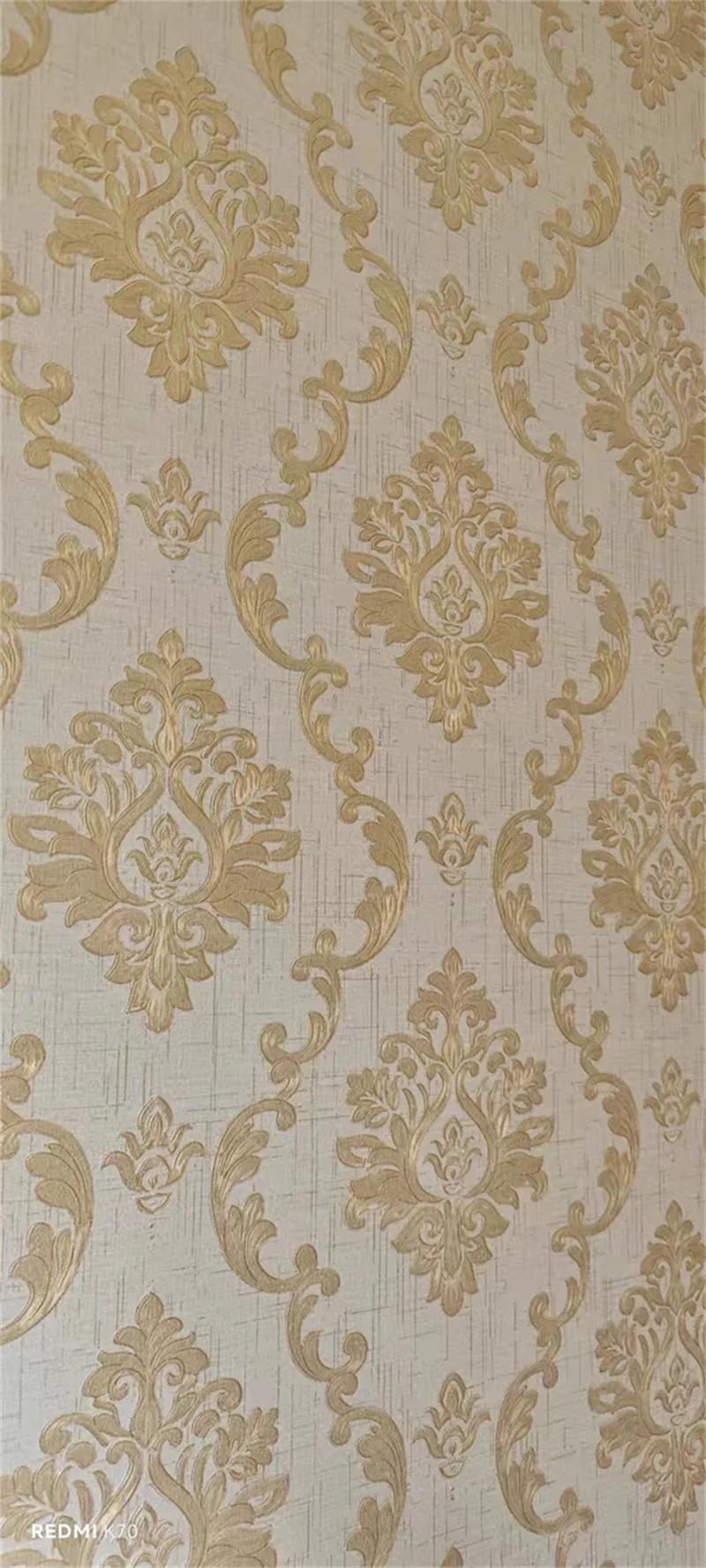 Thickened European Style Large Flower Wallpaper for Home Bedrooms Living Rooms Non-Woven Fabric 2025 Wallpaper