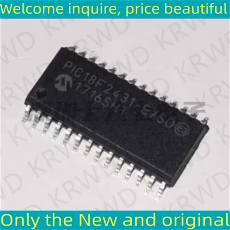 2PCS PIC18F2431-E/SO New and Original IC Chip SOP28 PIC18F2431-E/SO PIC18F2431-E PIC18F2431