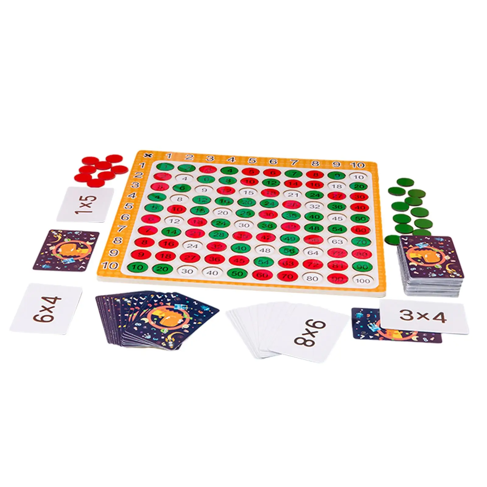 Jogos de tabuleiro de multiplicação de matemática Jogos de tabuleiro educativos para crianças pequenas