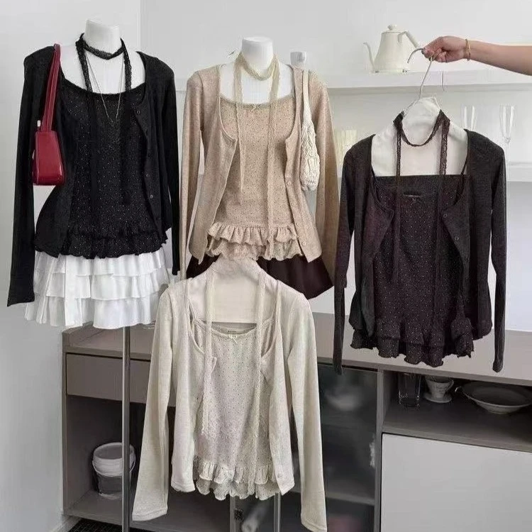 

2026 Women Korean Fashion Two Piece Tee Set Short Sleeve Oversize Tops Casual Summer Daily Street Style Outfits Female Trendy