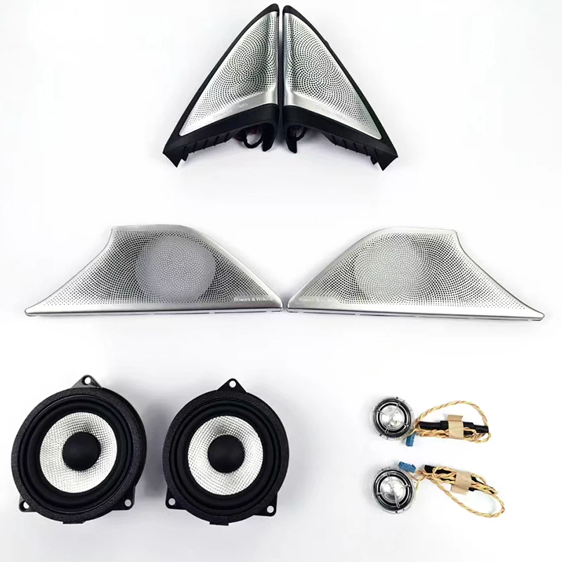 

Car Accessories For 5 Series G30 G31 Luminous Ambient Light Tweeter Speaker Covers Front And Back Doors Interior Auto Parts