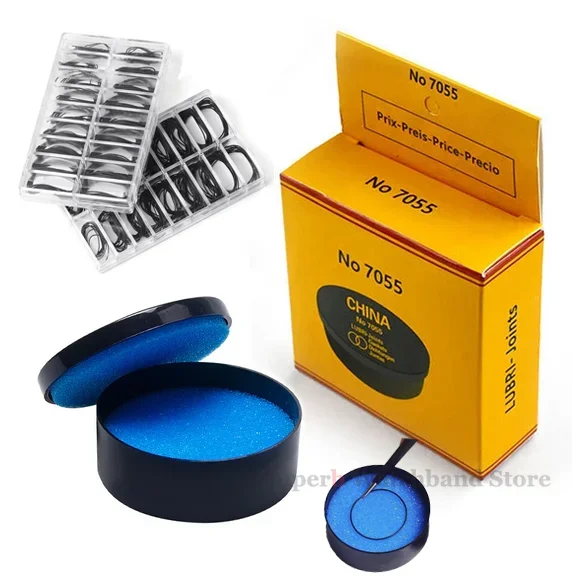 Watch Gasket Grease Watch Case Rubber Waterproof O-Ring Seal 0.5/0.6mm Oil-resistant Watch Repair Tool 1box for Watchmaker
