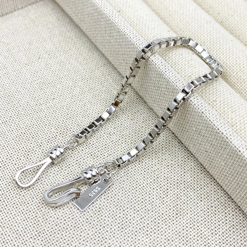 

BOCAI новый чистый серебряный браслет S925, модный новый персонализированный браслет, браслет для пар, простой дикий мужской и женский браслет