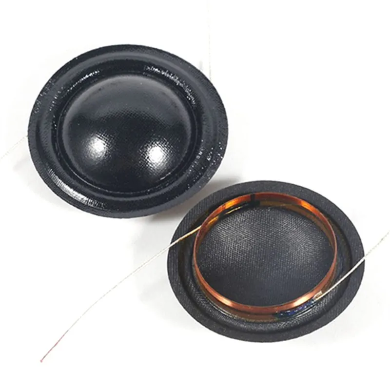 Hotsale 25.4mm 25.5mm Tweeters Voice Coil 1 Inch 6ohm 8ohm Silk Diaphragm Membrane KSV Treble Speaker Repair Accessories DIY 2Pc