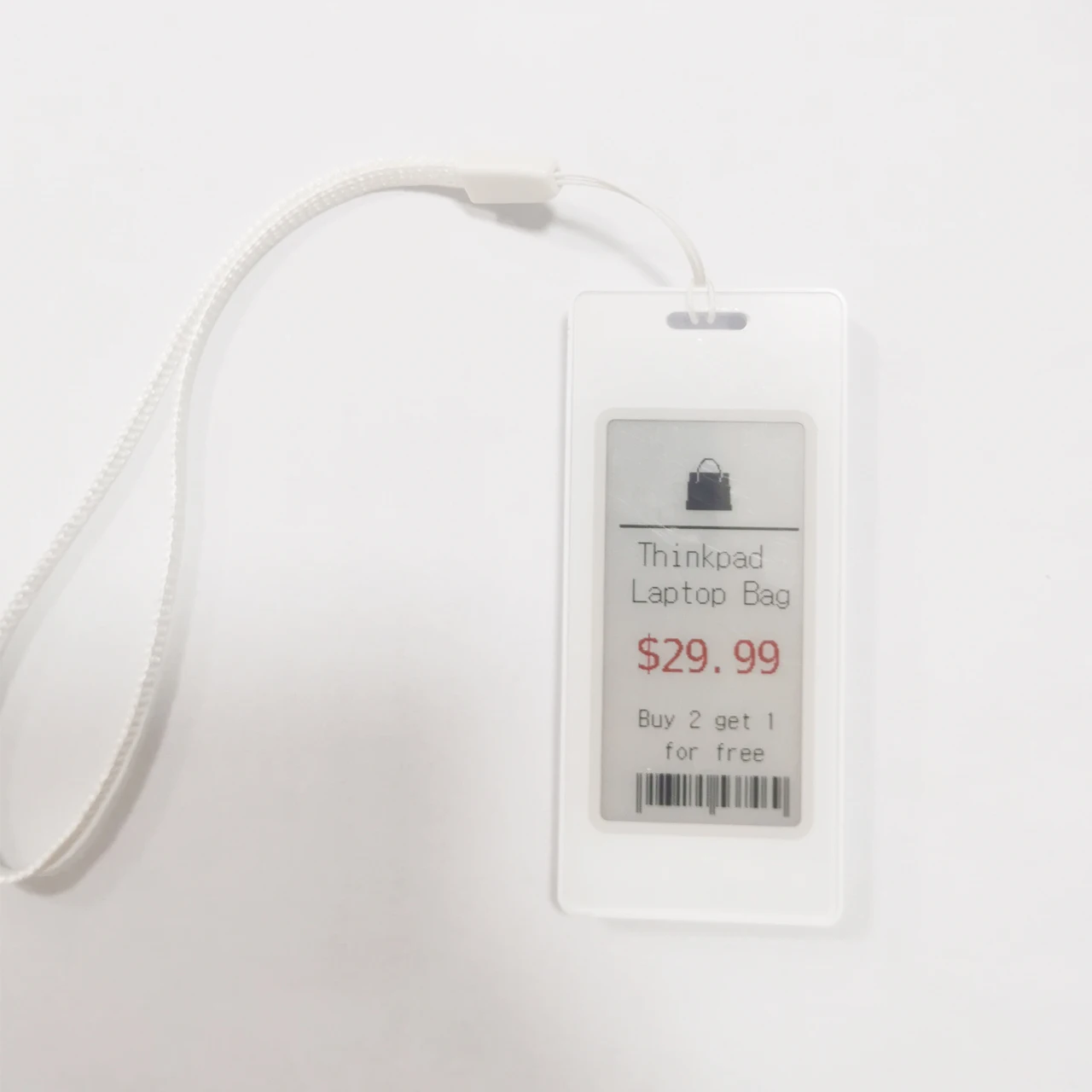 

New Arrival Electronic Cloth ESL Price Tag 2.4Ghz Wireless Control Cloth Price Tag for Clothing Shops