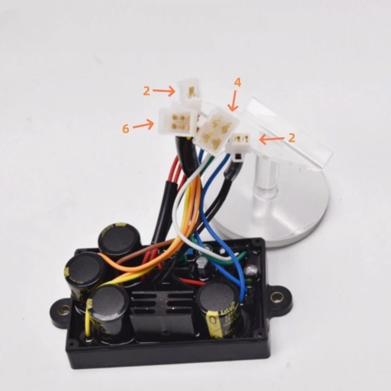 

HJ-5K25DH-6 Engine Automatic Voltage Regulator 14 Wire 5KW 12 Wire Single Phase Control Stabilizer AVR