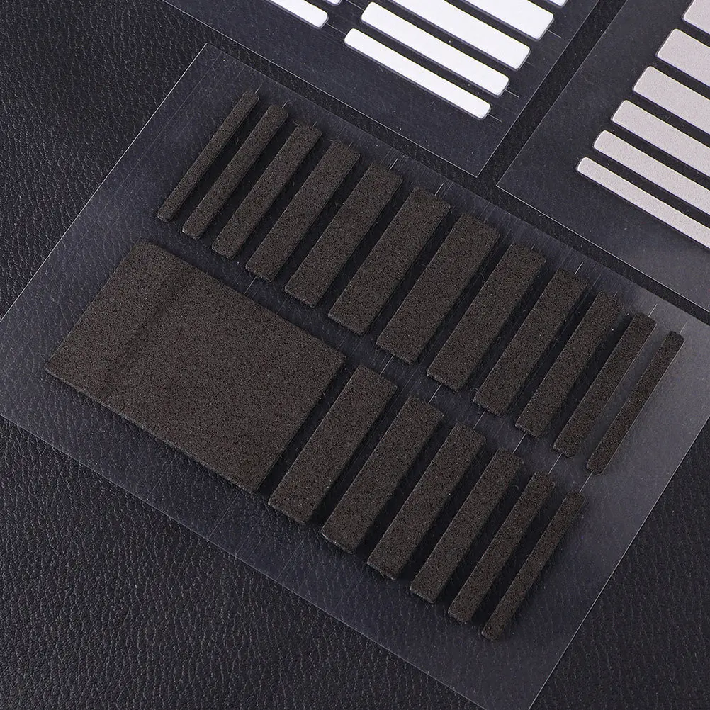 

8 Sets Ring Size Adjuster Eva Flexible Ring Tightener for Men Women Wide Bands Jewelry Guard Prevent Slipping Reducer Spacer