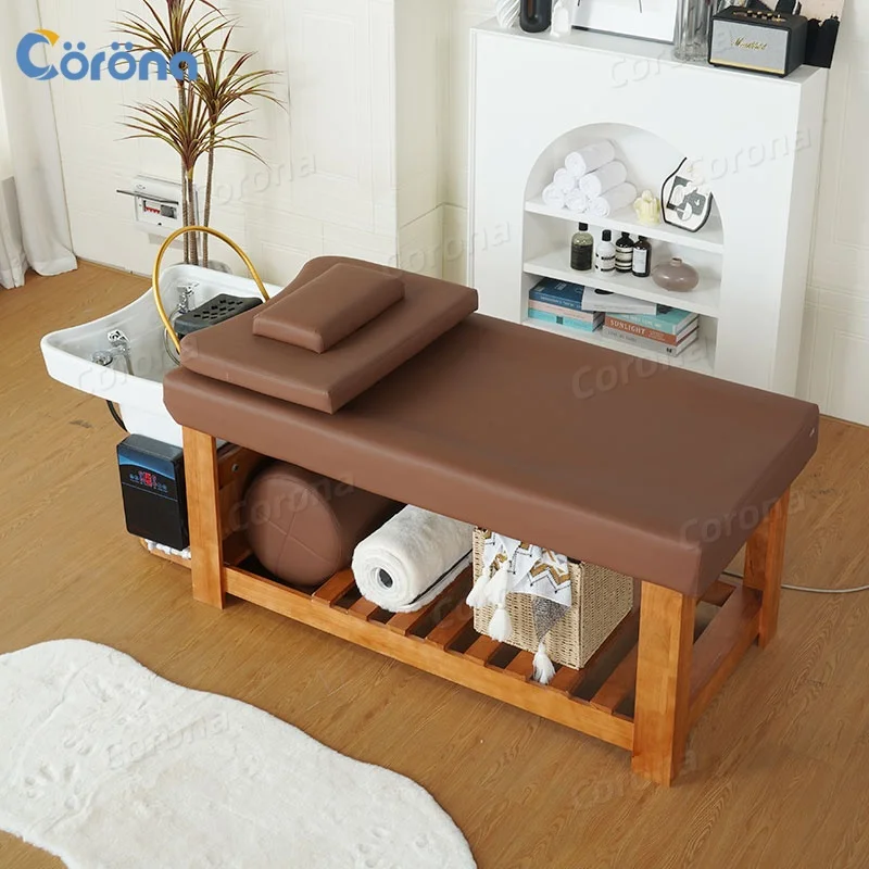 

Высококачественная многофункциональная профессиональная кровать для мытья волос, спа-кровать для головы, массажная кровать для мытья волос с гидротерапией