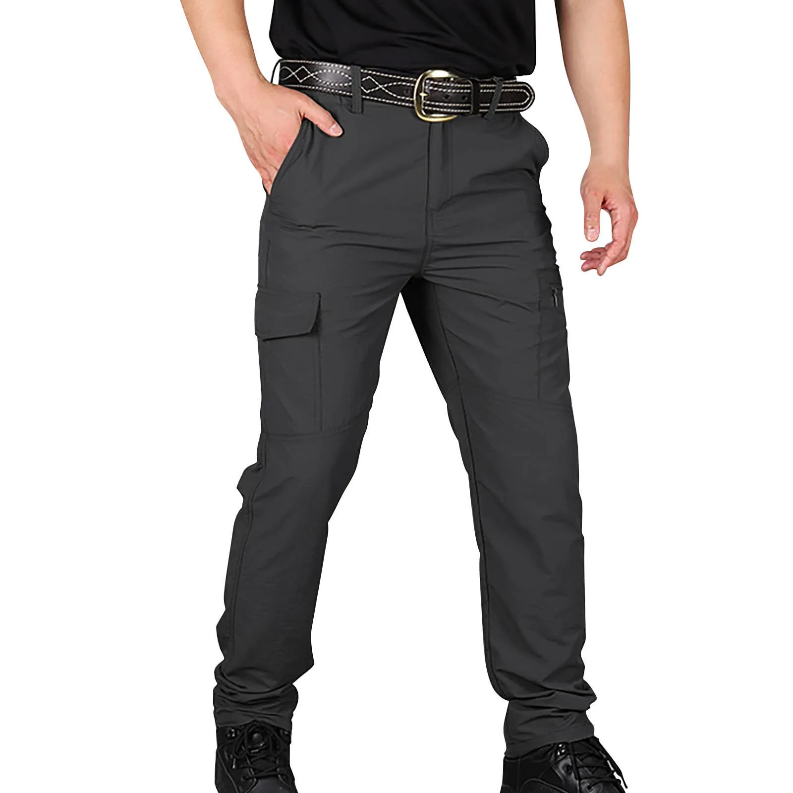 

Men City Tactical Pants Combat Cargo Trousers Multi-pocket Waterproof Wear-resistant Casual Training Overalls Clothing