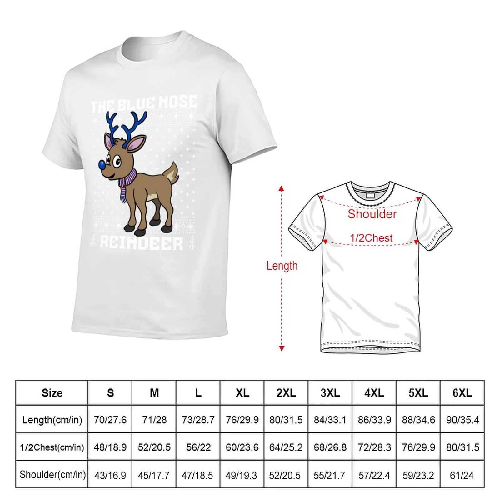الأزرق الأنف الرنة رينجرز برمنغهام إيفرتون FC القبيح عيد الميلاد سترة كرة القدم عيد الميلاد تي شيرت القطن تي شيرت رجل تي شيرت #5