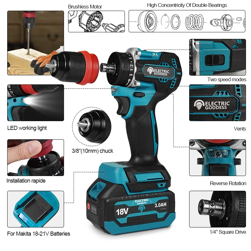Thumbnail 4 - #85 Handheld Power Drills Comparison Guide