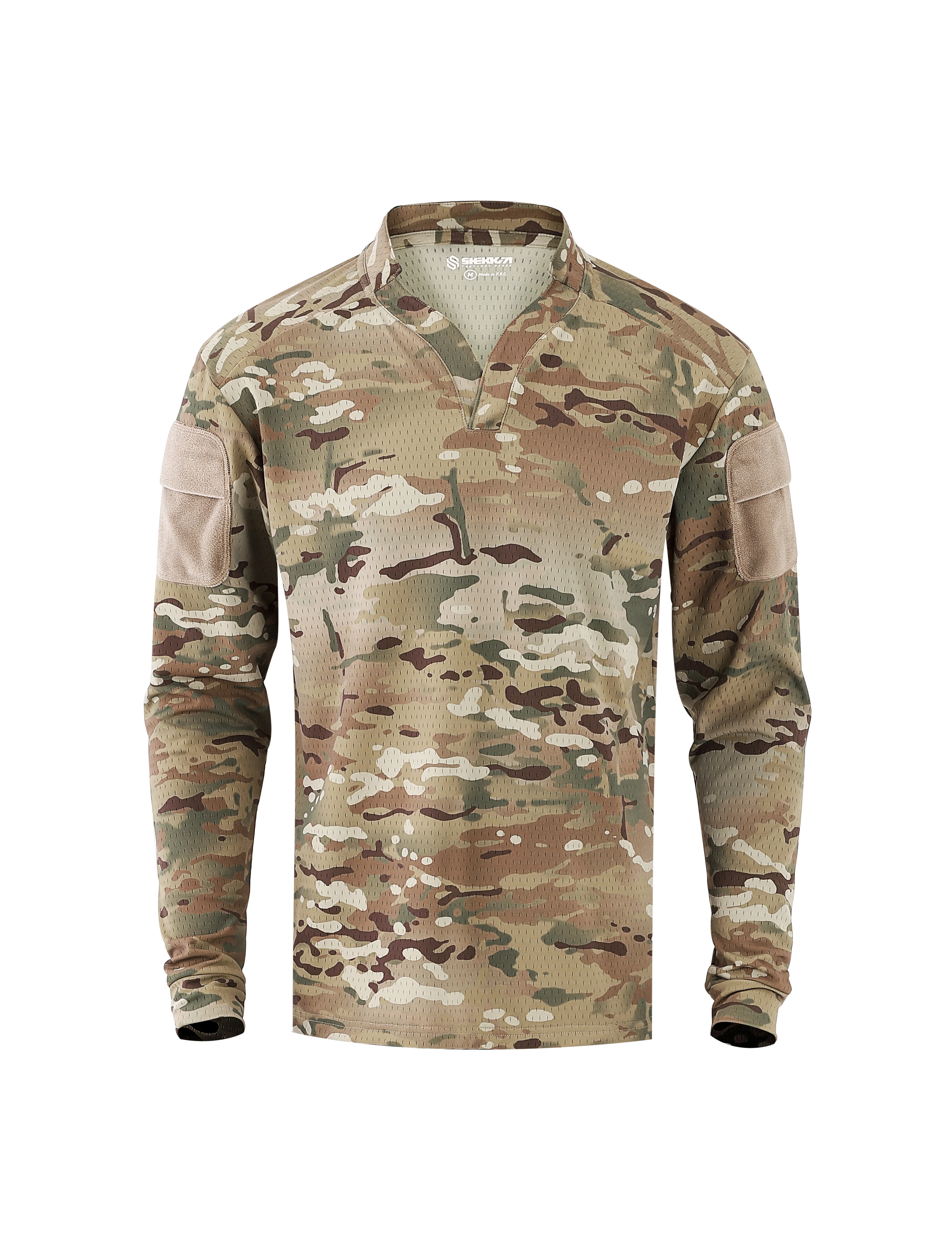 Shekkingears x Joint Force VS Rugby Shirt Quick-Dry Tactical Long Sleeve T-Shirt CAG Favorite