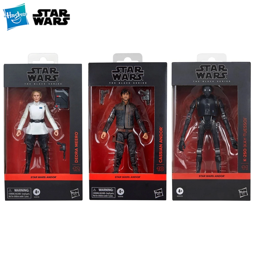 

[В наличии] Hasbro Star Wars The Black Series K-2SO, Dedra Meero и Cassian Andor 6-дюймовая аниме-фигурка, модель игрушки