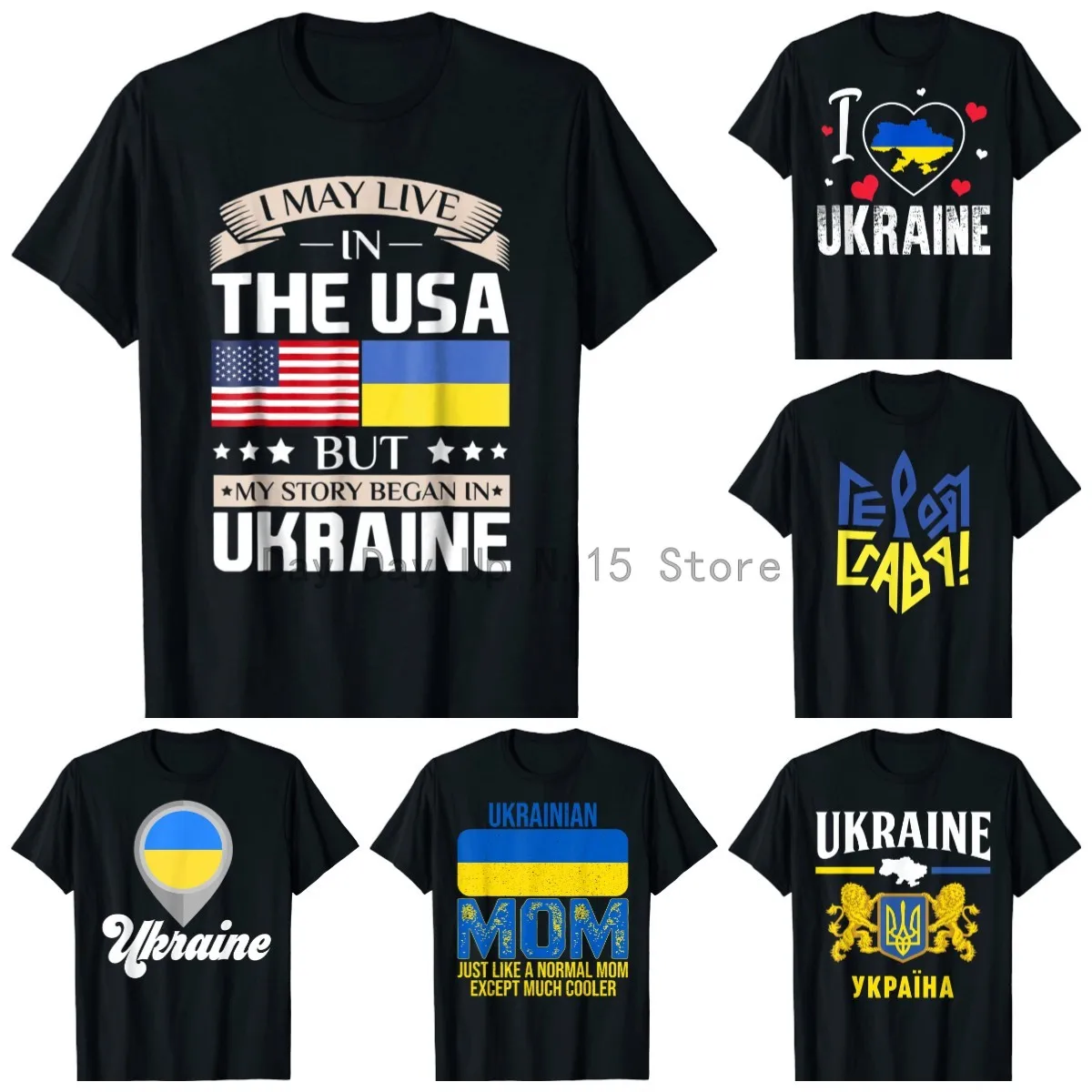 

Футболка с флагом Украины началась в «Истории США»