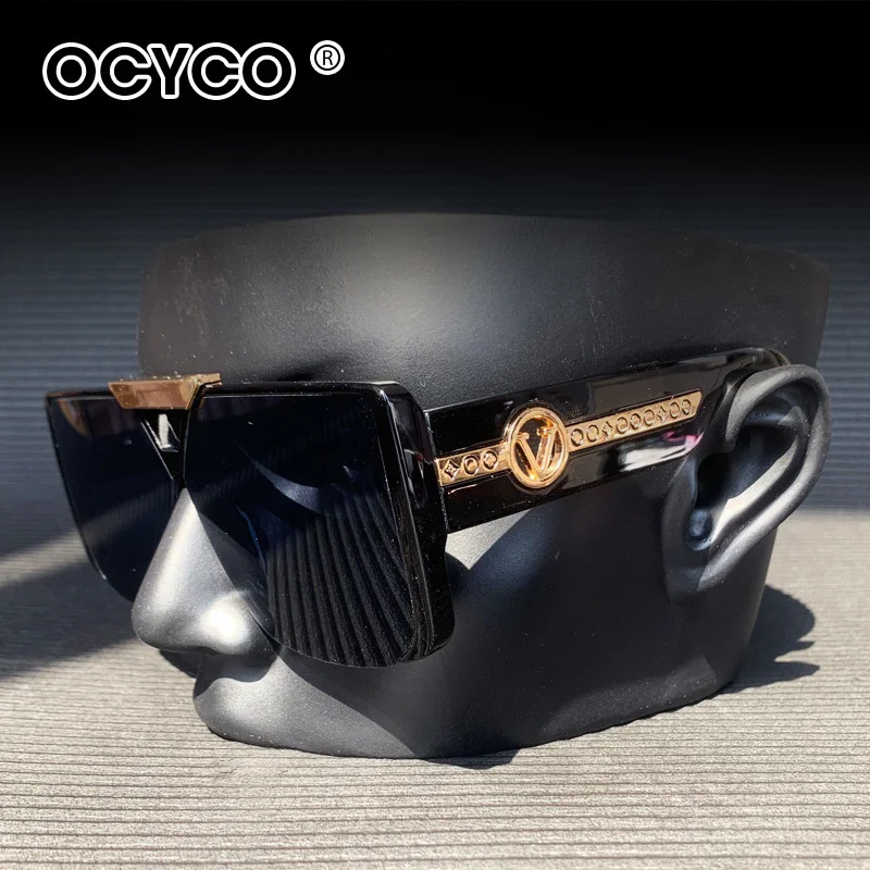 Luxury Fashion Women Sunglasses Glamour Brand Square Designer Men Glasses Stylish Runway Vintage