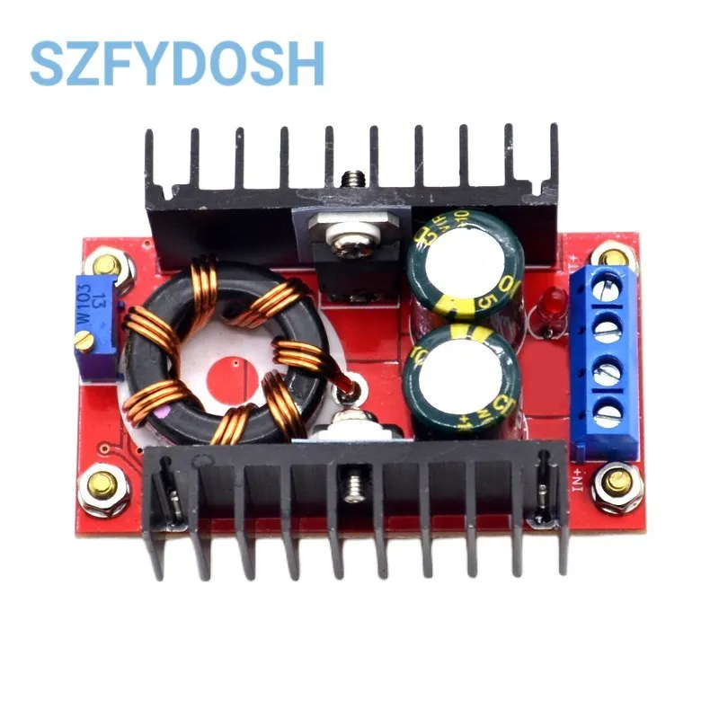 150W Boost Converter DC-DC 10-32V To 12-35V Step Up Voltage Charger Module