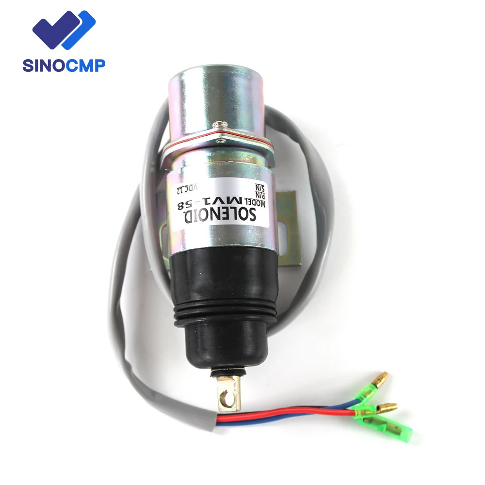 

1819100520 MV2-17A 12V Shutoff Solenoid Valve For Volvo 4JG1 4JG2 6BG1 6BB1 FD115-6 Fork Lift Trucks