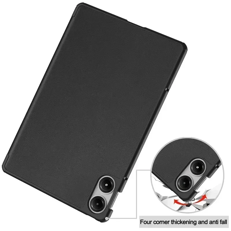 Voor Xiaomi Redmi Pad Pro 2024 Tri-Folding Flip Stand Case Funda voor Rode Mi Pad Pro 12.1 Tablet met Auto Sleep Cover