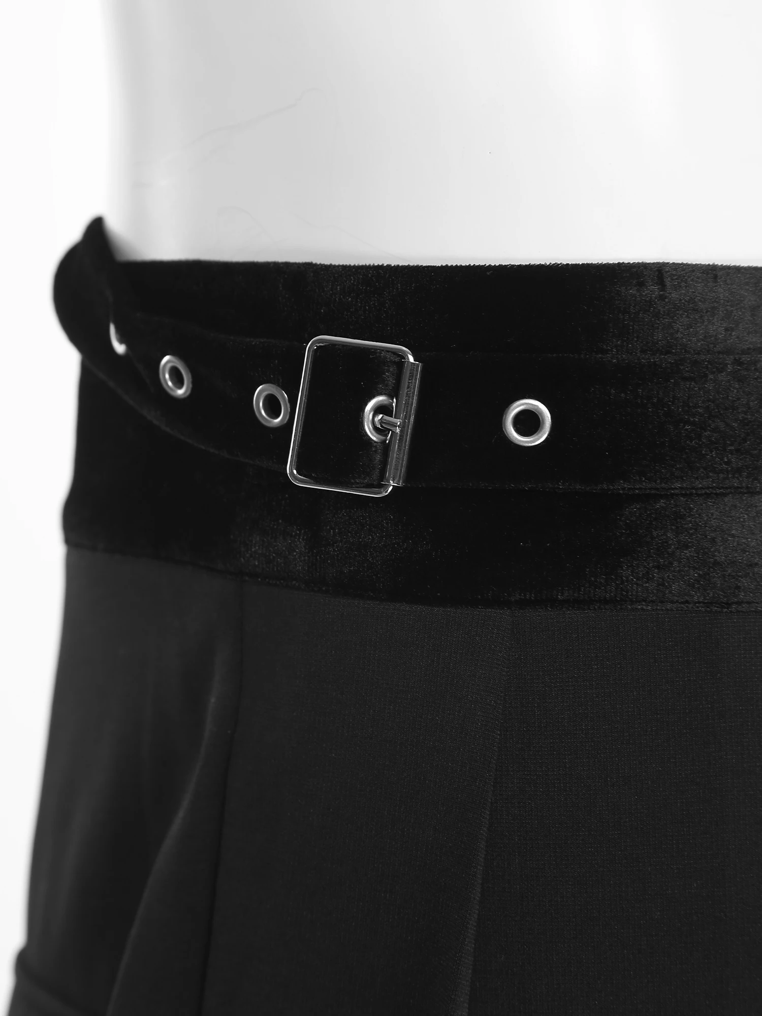 กางเกงเต้นรำละตินผู้ชาย ปรับขนาดเอวได้ ผ้ากำมะหยี่ จีบ มีกระเป๋า สำหรับแจ๊ส รุมบ้า แทงโก้ ซัลซ่า บอลรูม แข่งขัน