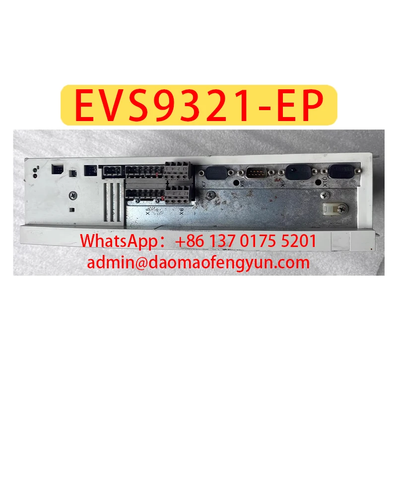 

EVS9321-EP Used Servo drive Servo controller Frequency converter Tested ok，EVS9321 EP，Fast shipping