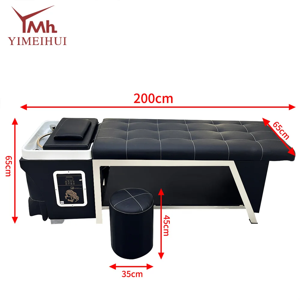 Salon Furniture Hair Washing Massage Chair Thai Shampoo Bed Spa Head Water Therapy Shampoo Bed - Image 6
