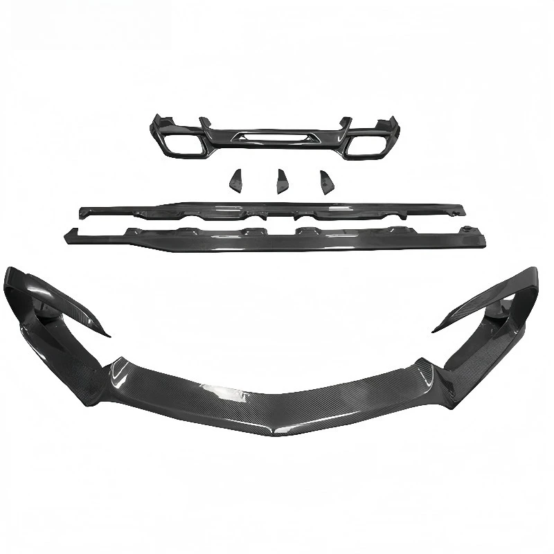 

AMGGT GTS High Performance Carbon Fiber R Model Front Lip Side Skirt Rear Diffuser Body Kit