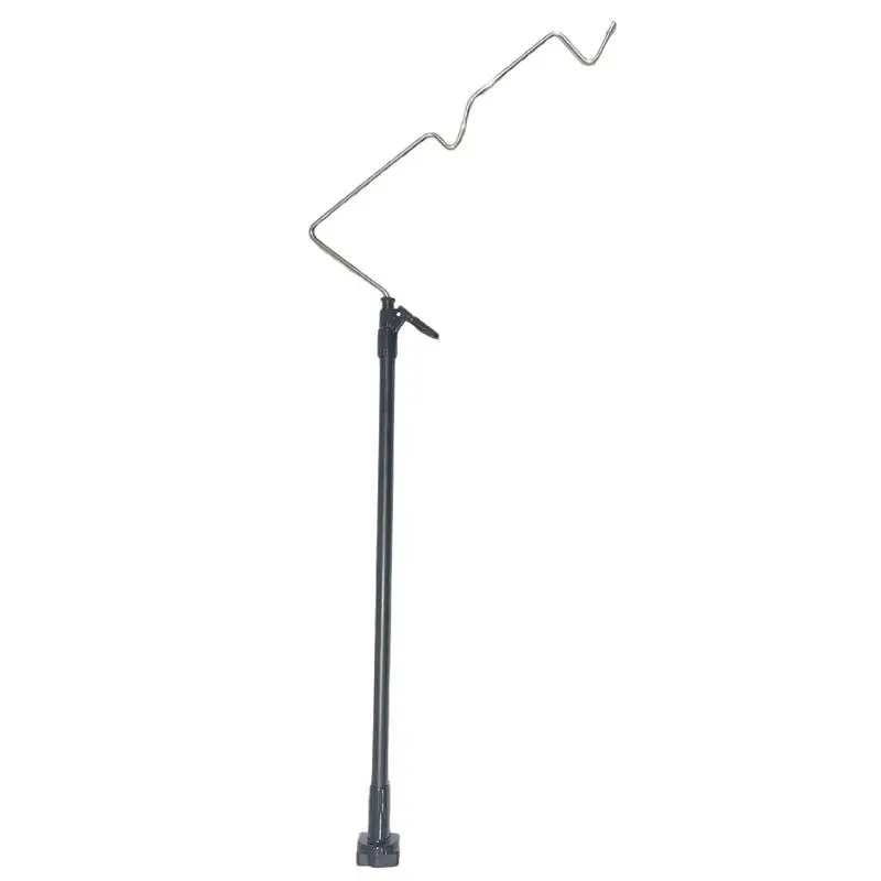 Camping Table Lantern Stand Telescopic Light Holder Stick Metal Outdoor Lamp Post Folding Lantern Pole For Camping Fishing