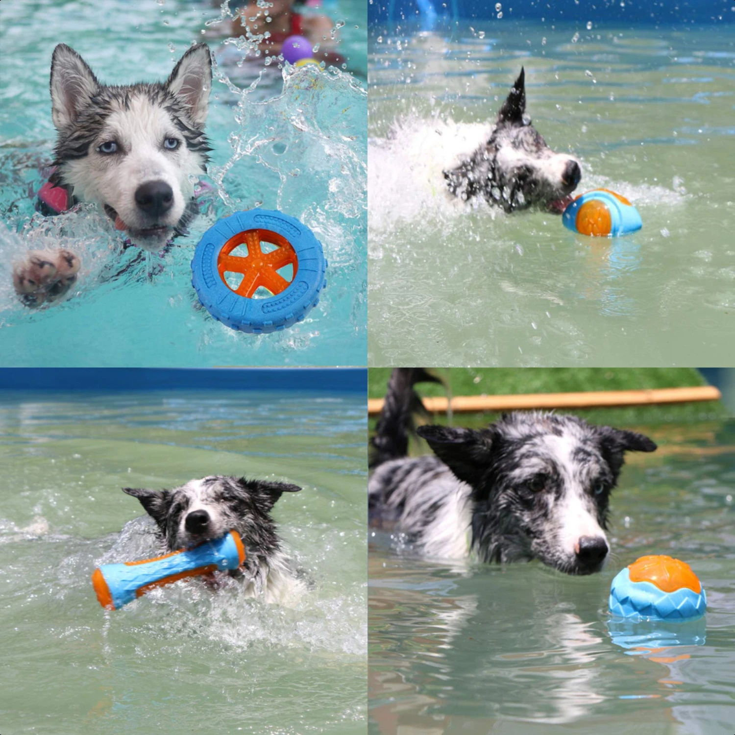 Engaging and Durable Large Dog Toy with Bite-Resistant Chewy Rubber Design - Interactive Squeaky Training Toy for Maximum Enjoym