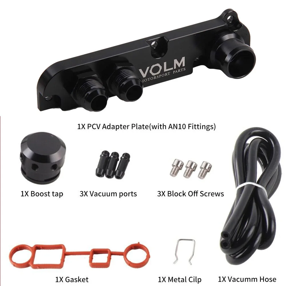 

Free Shipping PCV Valve Cover Breather Adapter for vw audi SEAT SKODA 2.0 TFSI 1 2 gen ea113