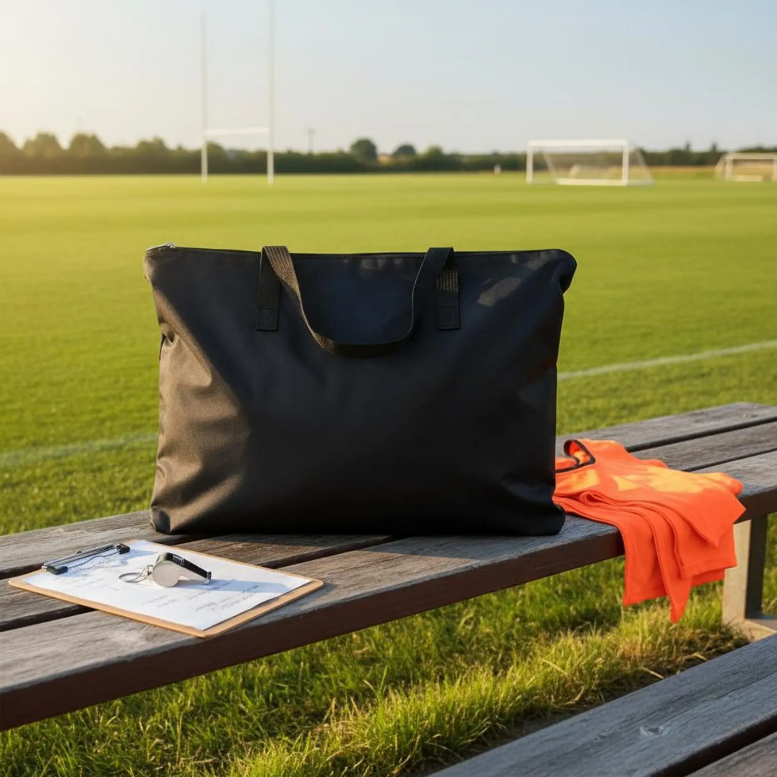 Board Bag Waterproof Board Bag Coach Whiteboard Case Heavy Duty Equipment Storage Zippered Lid for Coaches