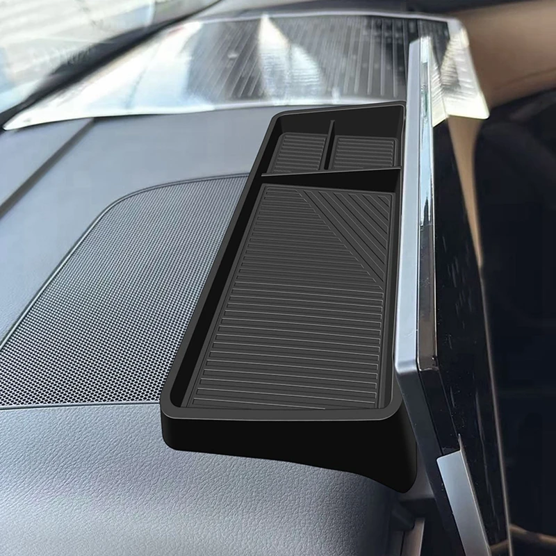 Super Sale Silicone Storage Box Behind Navigation Screen Tissue Holder Left-Hand Drive Only for Mazda CX-5 2026 LHD