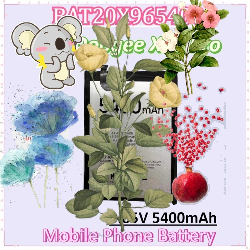 New BAT20X965400 3.85V 5400mAh Mobile Phone Battery for Doogee X96 Pro Batteries Accessories