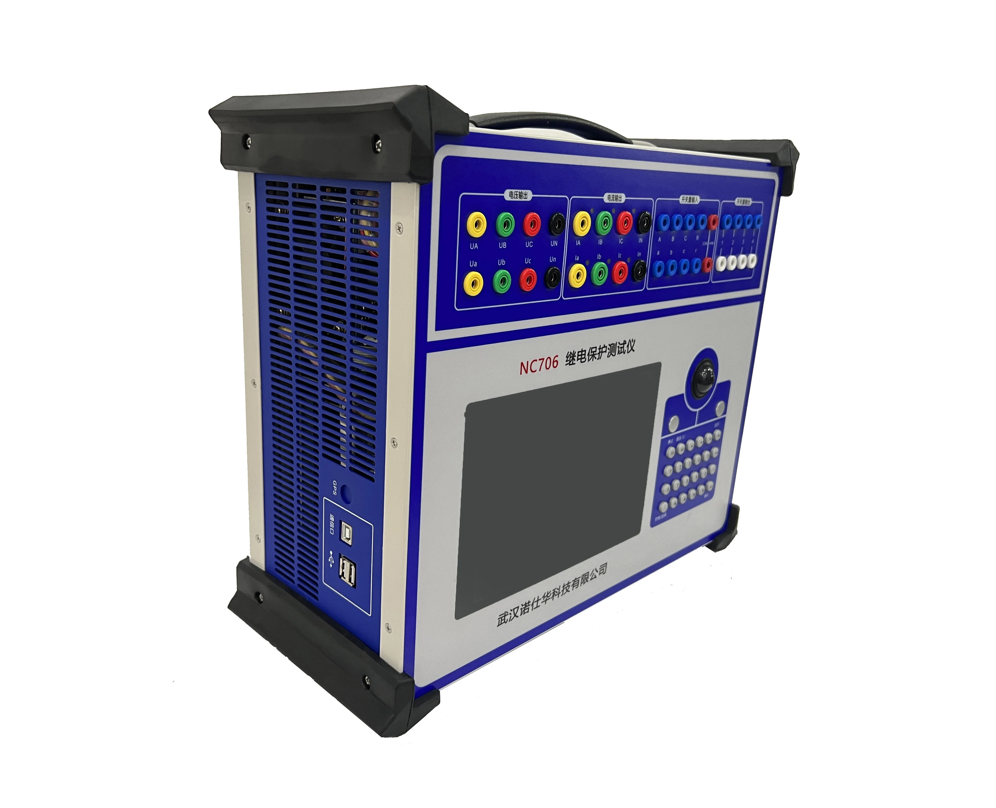 Electrical microcomputer 6-phase secondary injection current relay test equipment relay protection tester