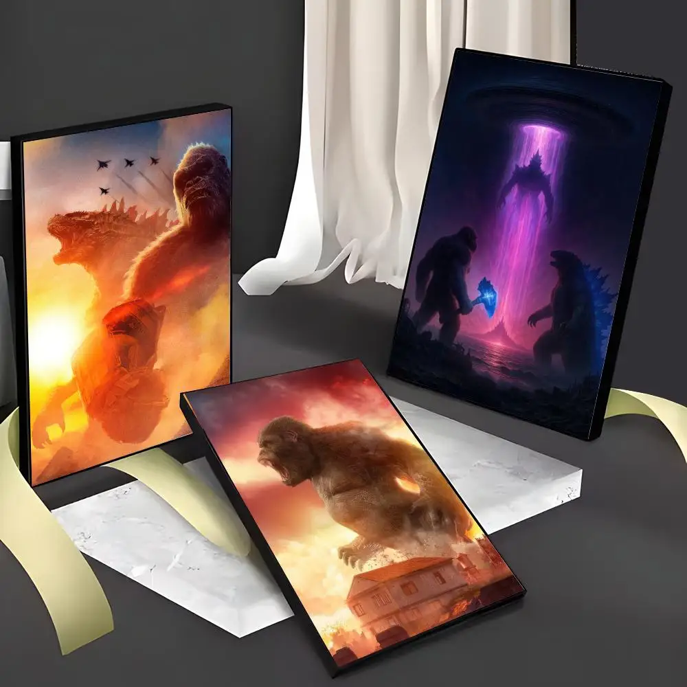 Постер G-Godzilla, безрамный, самоклеящийся, водонепроницаемый, из художественной бумаги, наклейка для кофейни, гостиной, бара, декор для стен