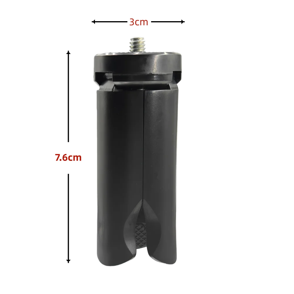 Portable Mini Tripod With 1/4'' Screw for Dji Action Camera For Gopro Hero 13 12 11 10 9 8 Dji Action 5 4 Camera Phone Gimbal view 2