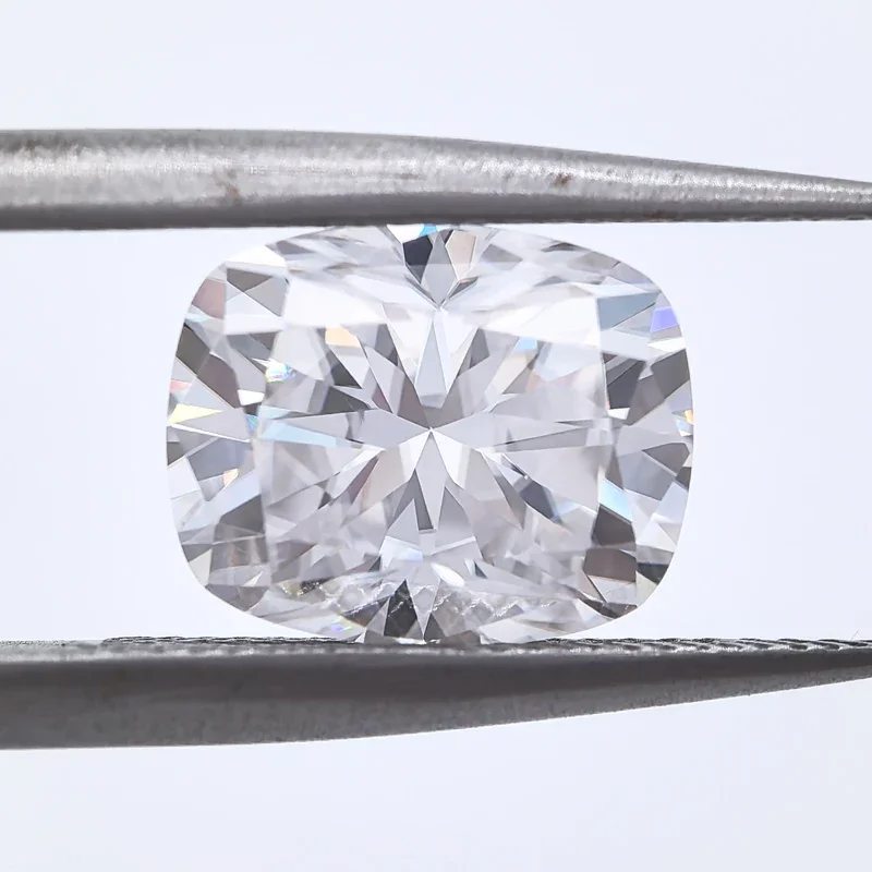Moissanite Stone Super White D Color VVS1 Rectangle Cushion Shape DIY Advanced Jewelry Making Materials with Certificate