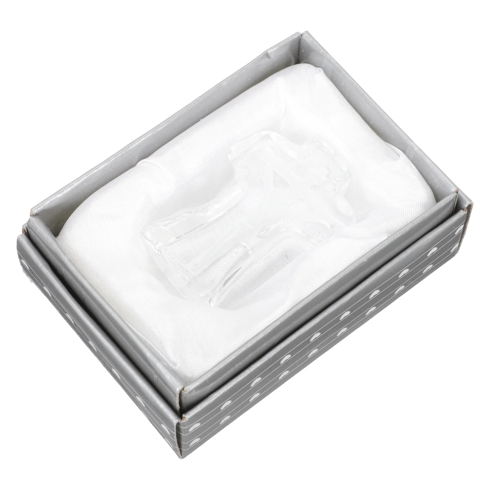 

2Sets Crystal Cross Decor Christian Wedding Gift Modern Unique Home Desktop Blessing Ornament High Grade Fine Workmanship