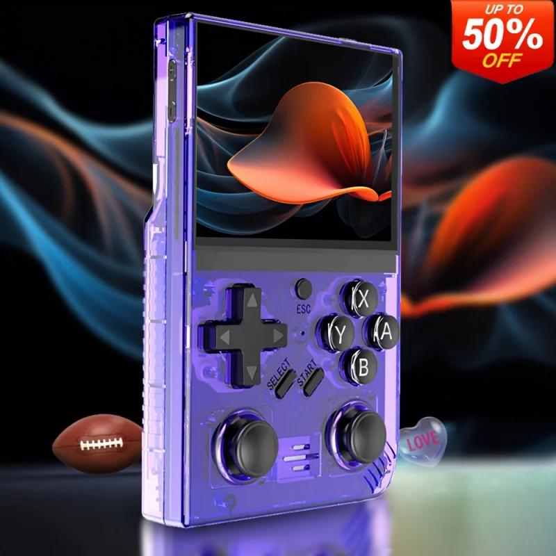 

Vintage Pocket Game Console，Equipped with ultra-high-definition screen and professional gaming chip - Large battery，Excellent