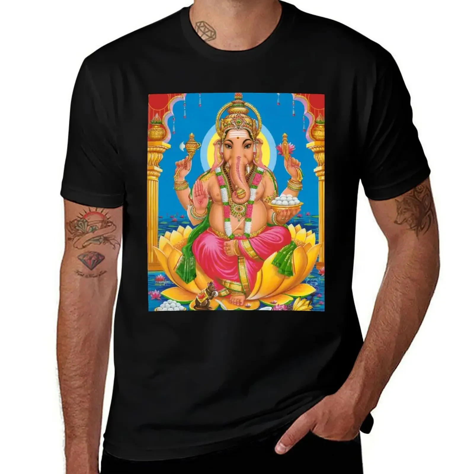 Hindu God Ganesha T-Shirt vintage t shirts oversize t-shirts man cheap stuff hippie clothes mens designer t shirt