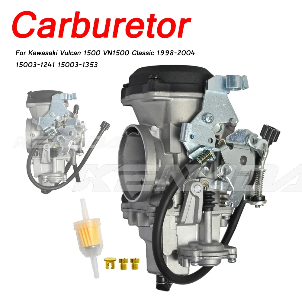 

Carburetor Carb For Kawasaki Vulcan 1500 VN1500 Classic 1998-2004 15003-1241 15003-1353