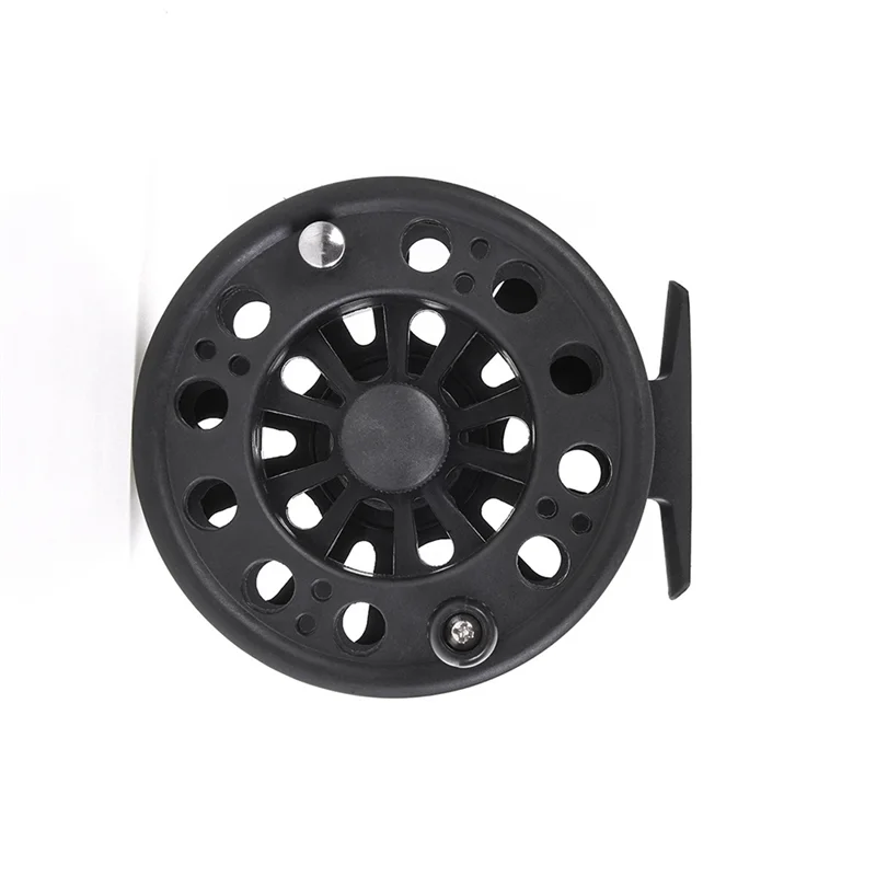 

A21Q -GLA8/9 Black Plastic Fly Fishing Reel Right Or Left Can Be Changed Plastic Fly Reel
