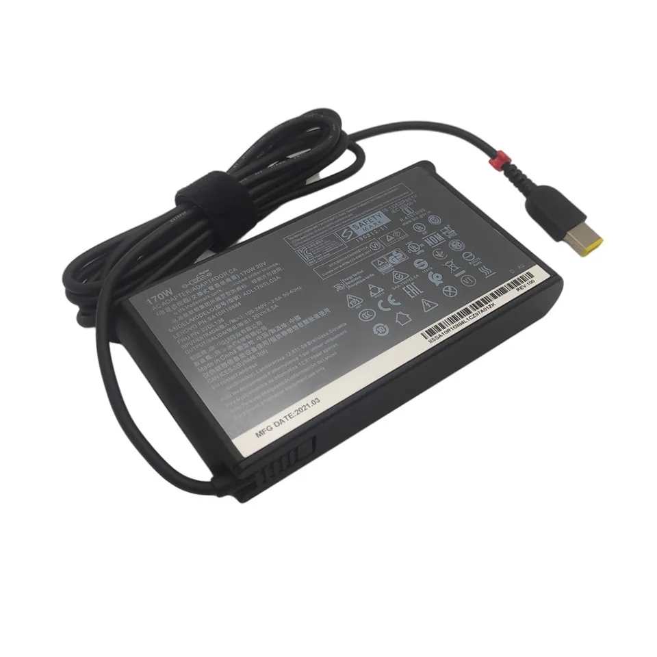Imagem -06 - Original 20v 8.5a Adl170slc3a 170w Carregador Adaptador ac para Lenovo Legion 515arh05 I5-10300h Sa10r16882 Portátil Fonte de Alimentação