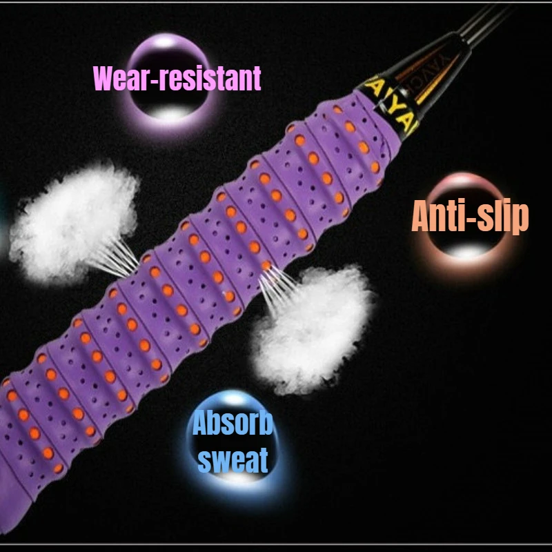 10 قطعة شريط لحام مضرب تنس المضادة للانزلاق امتصاص العرق الفرقة في الهواء الطلق الصيد رود لف حزام الرياضة الريشة الاسكواش الشريط #5