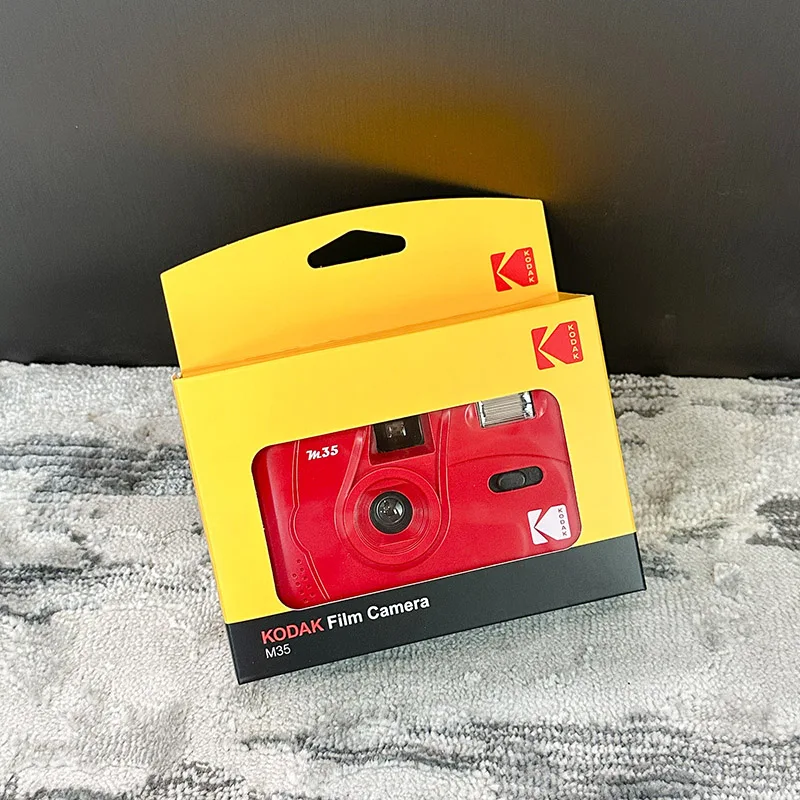Пленочная камера Fool 135, одноразовая пленочная камера Kodak M35, розовая пленочная камера 35 мм, 1/2/3/4/5 шт., камера Kodak, руководство, ретро, классика