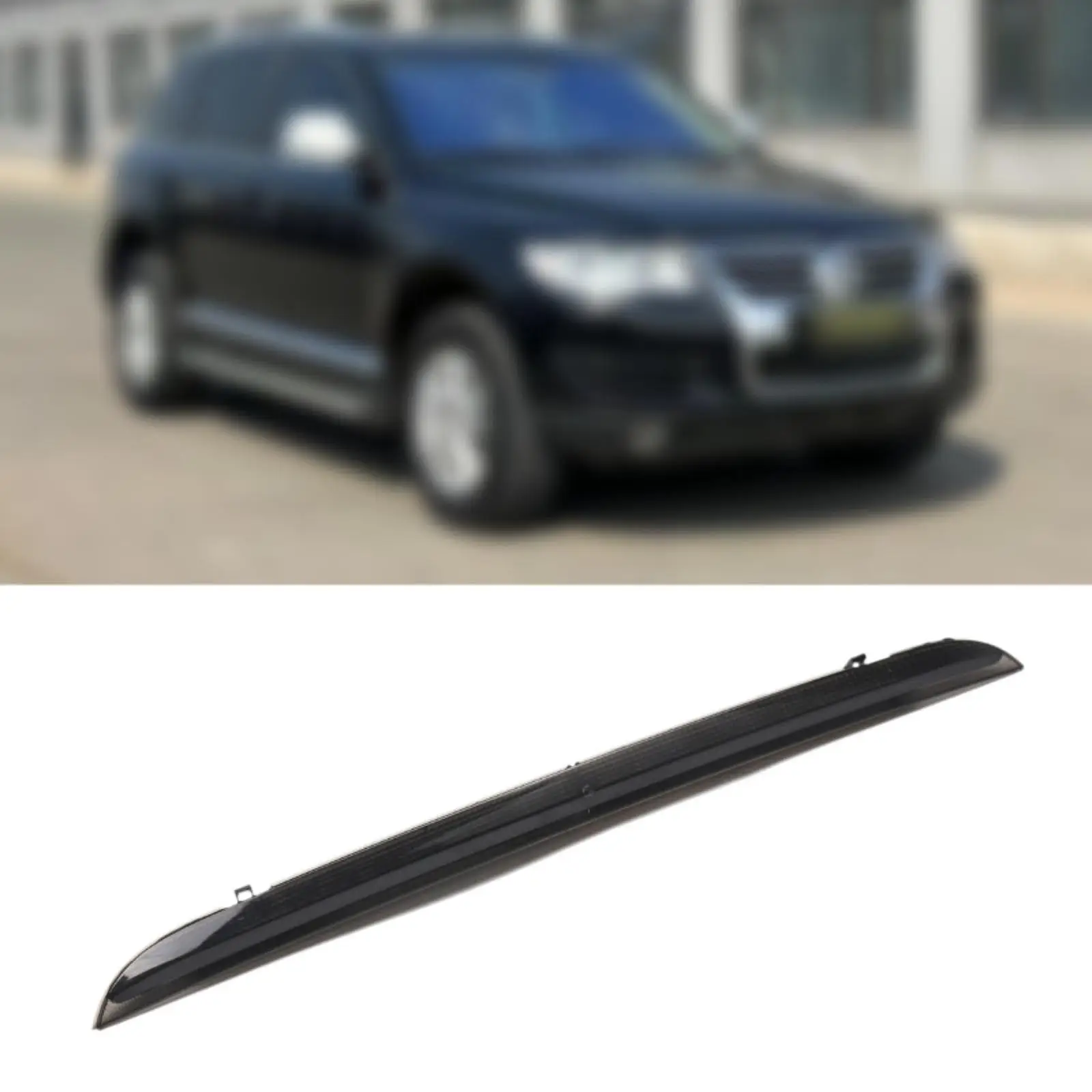 

Car Third Brake Light Black PP Material Rear High Mount Lamp for Volkswagen Touareg 7L 2003-2010